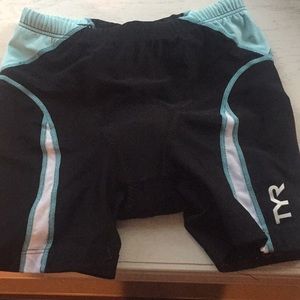 Tyr triathlon shorts and tank top